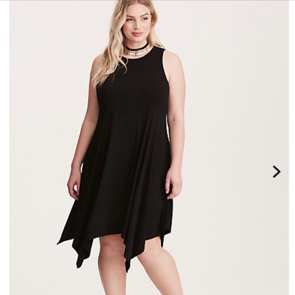 torrid Dresses & Skirts - Torrid High Neck Trapeze Dress 1X